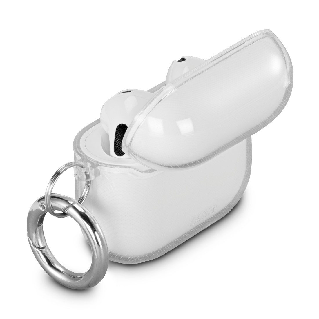 Hama Kopfhörer-Schutzhülle Schutzhülle "Always Clear" für Ladecase Apple AirPods 4