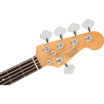 Fender E-Bass, American Professional II Precision Bass V RW Olympic White - E-Bass