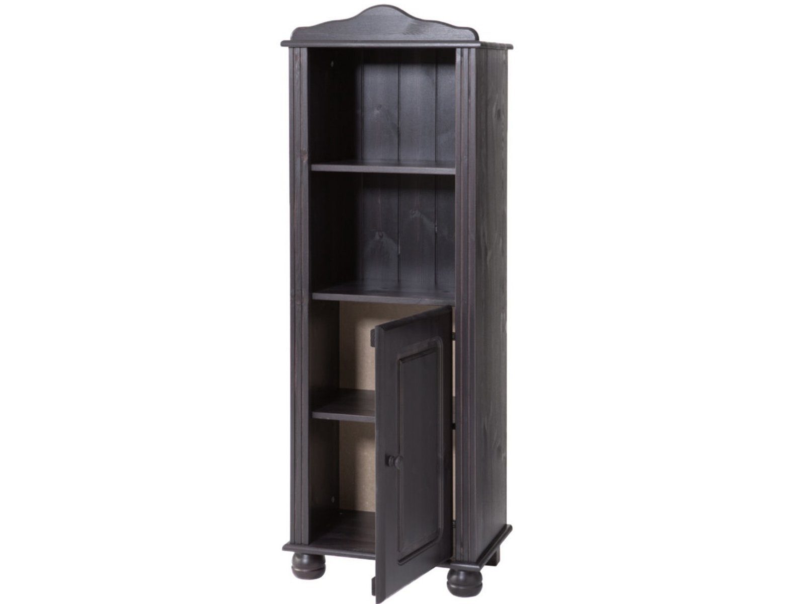 havana Bücherregal loft24 cm, 4 1 Tür mit + Standregal 45 Ella, Fächer, Breite Landhausstil