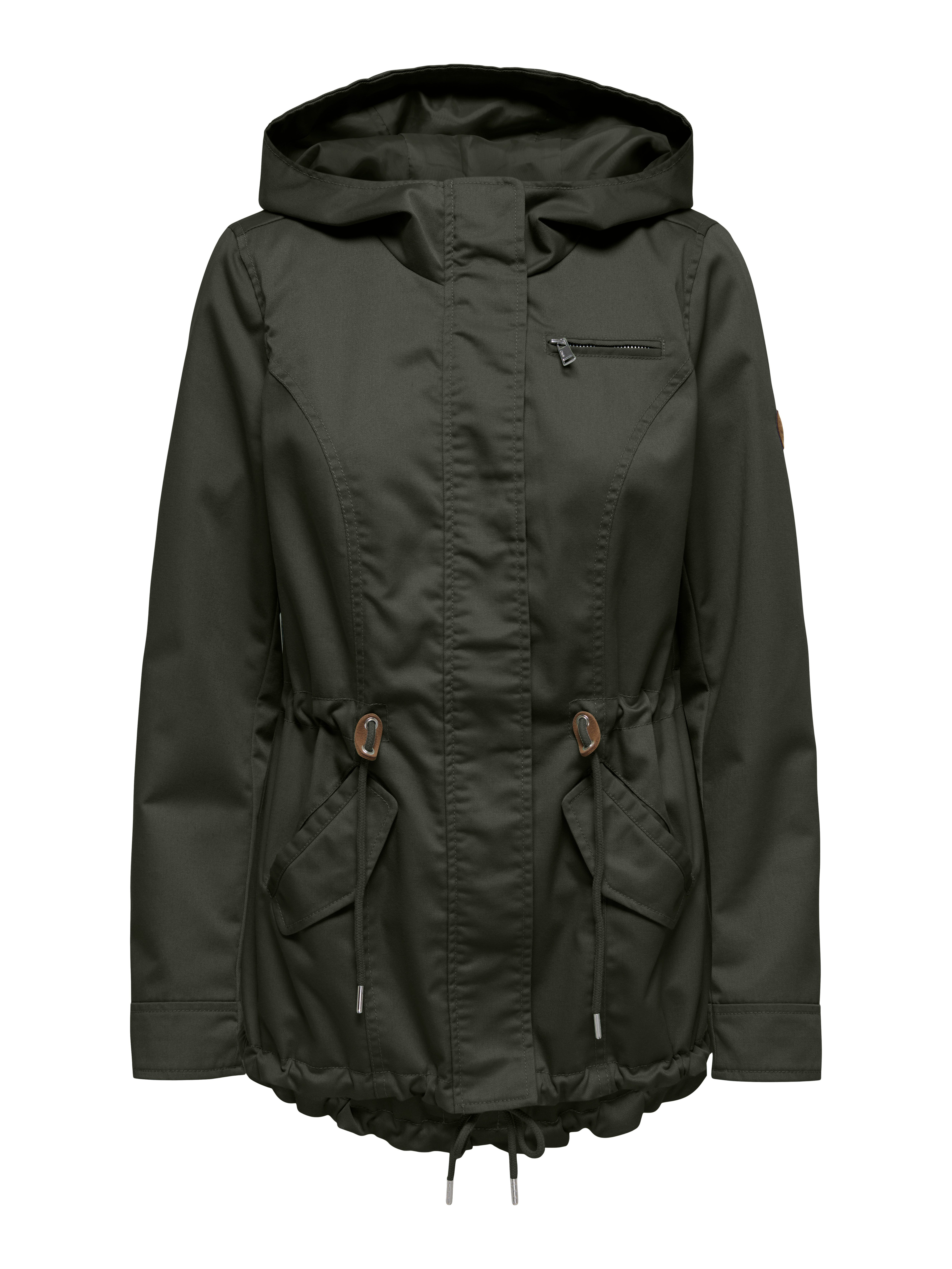 ONLY Parka ONLLORCA LIFE CANVAS PARKA CC OTW mit Kordelzug in der Taille günstig online kaufen