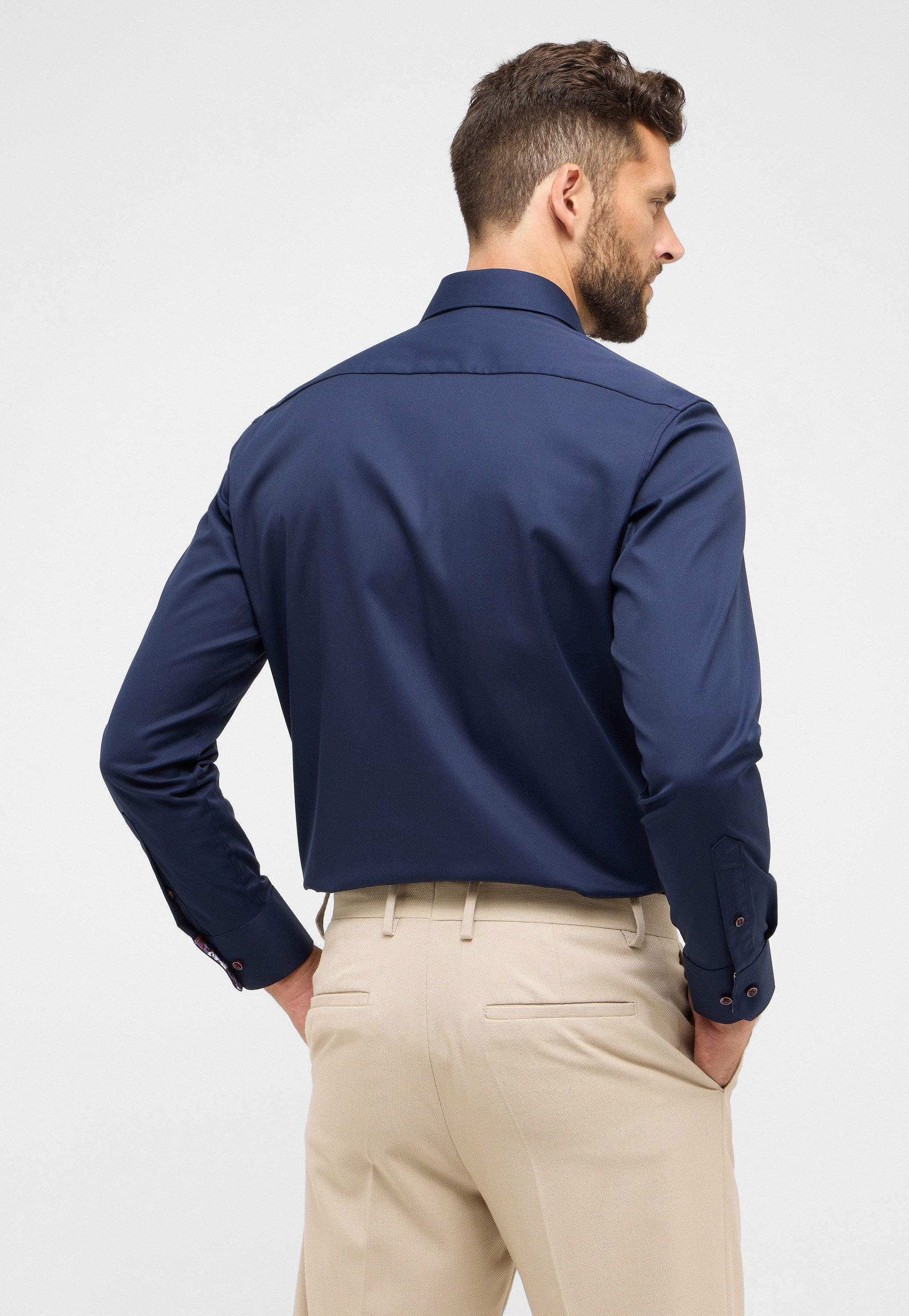 Eterna Langarmhemd MODERN FIT NON IRON günstig online kaufen