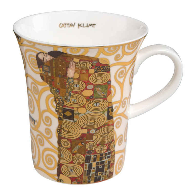 Becher »Die Erfüllung Artis Orbis Gustav Klimt«, Fine China-Porzellan