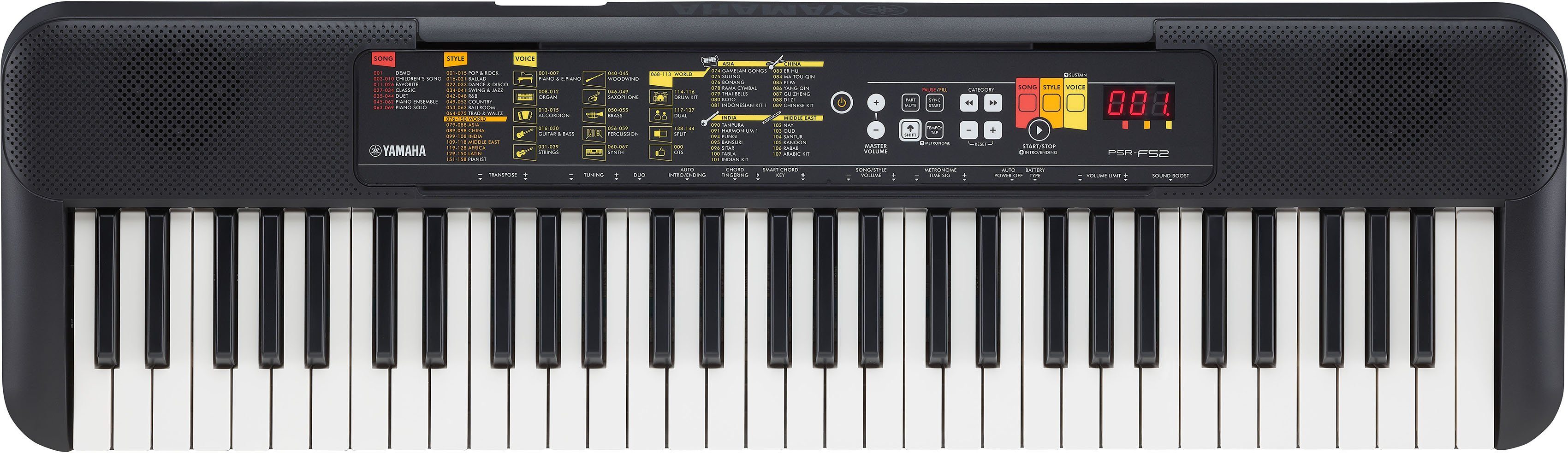 Home-Keyboard PSR-F52