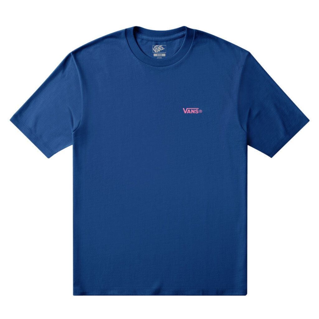 Vans T-Shirt New Left Chest SS Tee mit sportlichem Stil, Kurzarmdesign, aus Baumwolle
