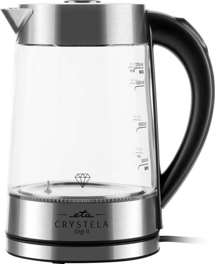 eta Wasserkocher CRYSTELA DIGI II, ETA515490000, 1,7 l, 2200 W