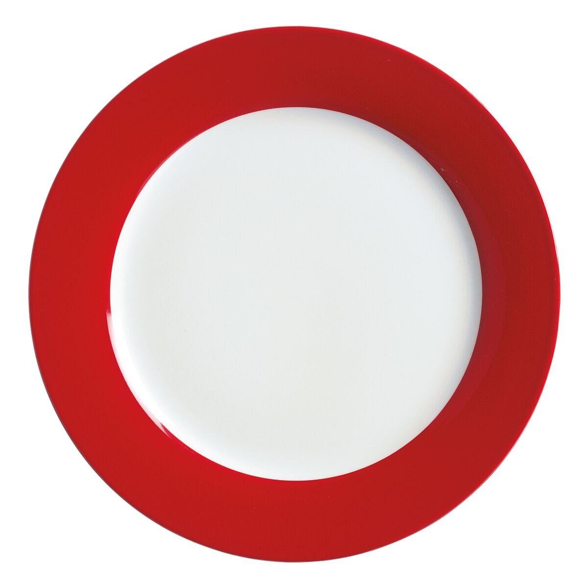 Ritzenhoff & Breker Speiseteller Doppio, (4 St), Ø 27 cm, spülmaschinen-/ mikrowellengeeignet