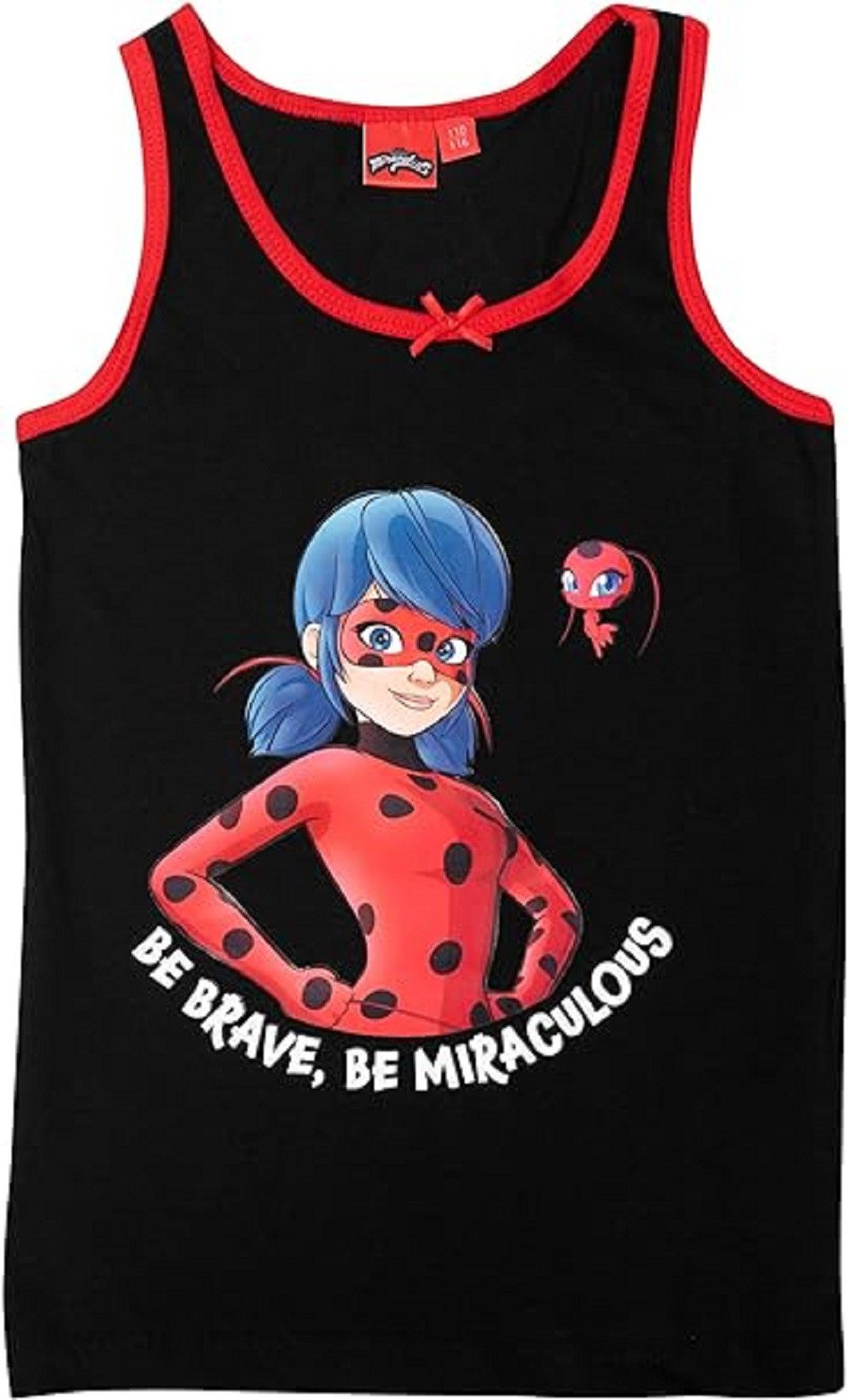 United Labels® Unterhemd Miraculous Unterhemd für Mädchen Kinder Tank Top (2er Pack) (2-St) – Bild 2 von 3