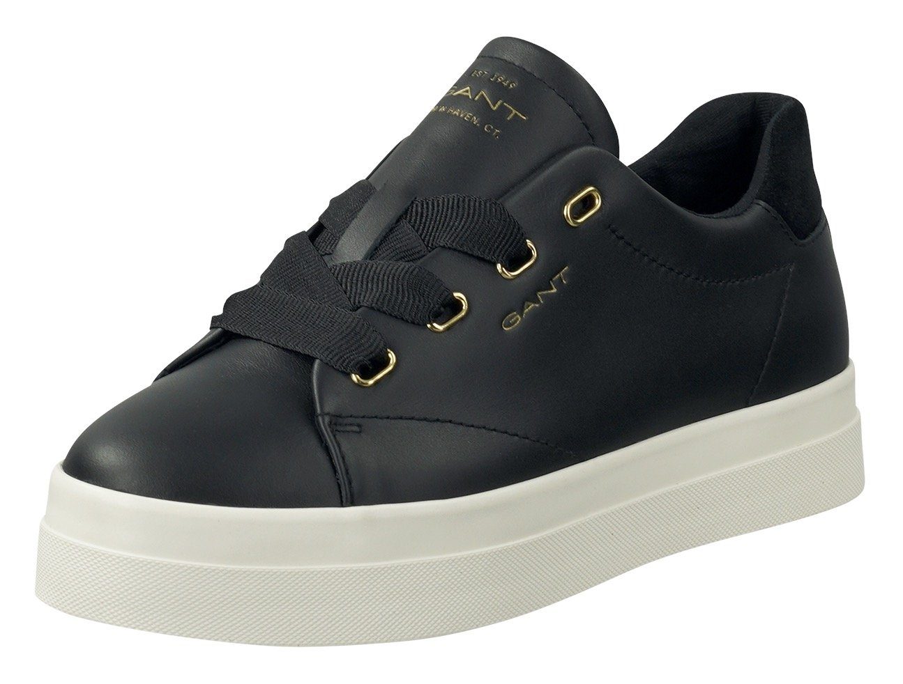 Gant AVONA Sneaker mit weißer Laufsohle, Freizeitschuh, Halbschuh, Schnürschuh