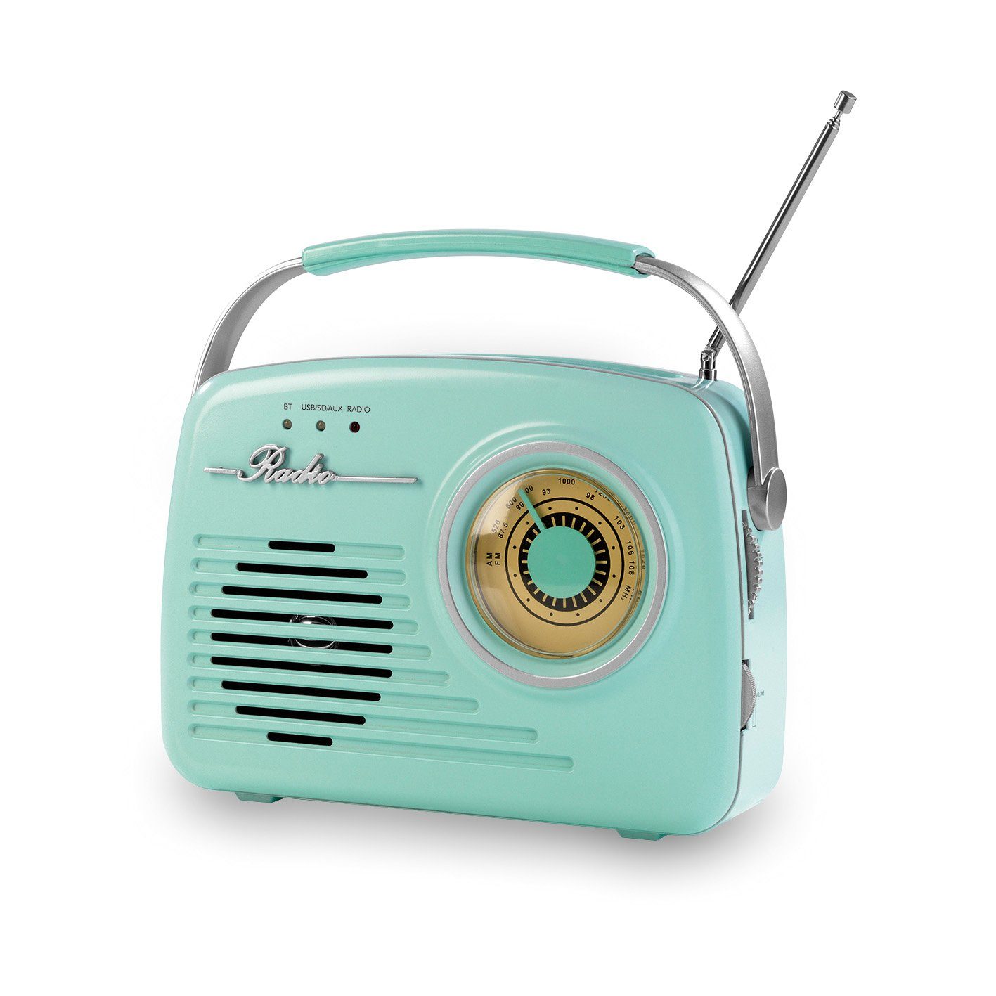 EASYmaxx Retro-Radio (Retro in Mint) | Radios