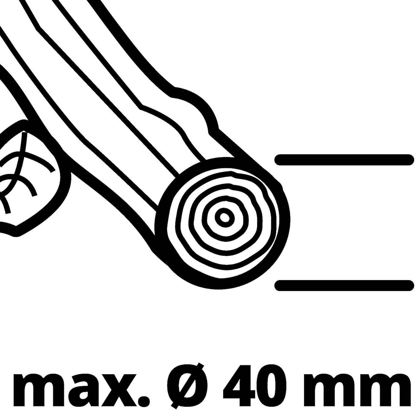 Einhell Messerhäcksler Elektro-Messerhäcksler GC-KS 2540 (2 Wendemesser aus Spezialstahl – Bild 4 von 5