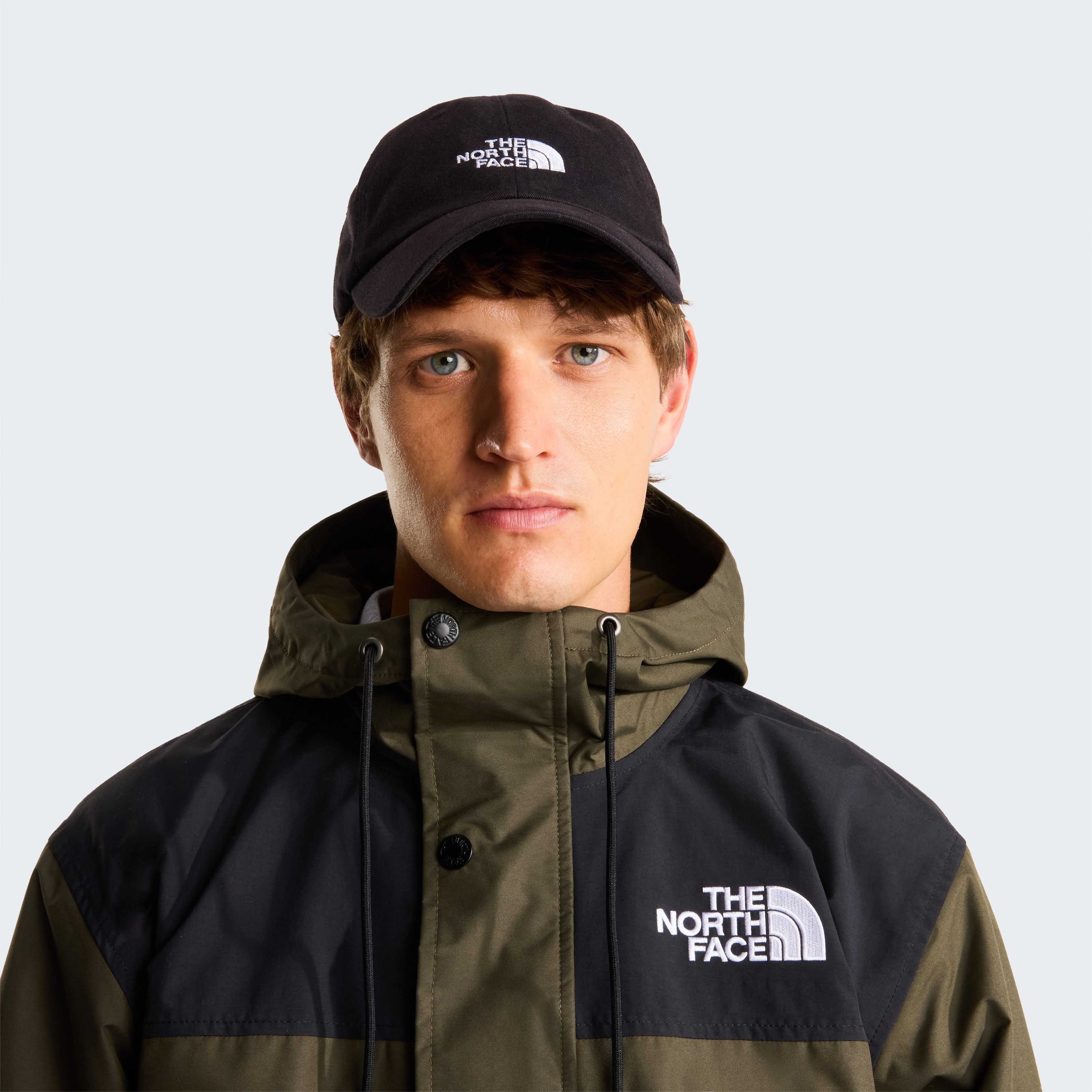 The North Face Baseball Cap NORM HAT sportlicher Stil, mit gebogener Krempe, aus Baumwolle und Polyester