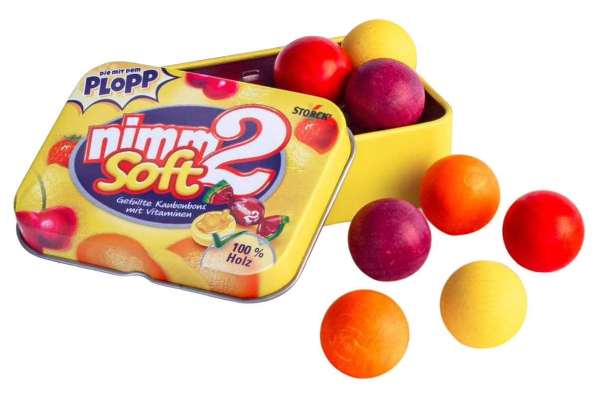 Erzi® Kaufladensortiment Erzi nimm2 Soft in der Dose - Kaufladenzubehör