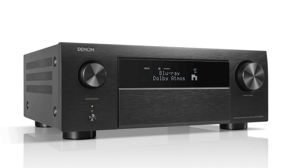Denon AVC-X4800H 9.4 Kanal-Verstärker mit 8K-Video und 3D-Audio, Schwarz Verstärker (Anzahl Kanäle: 9.4, 125,00 W)