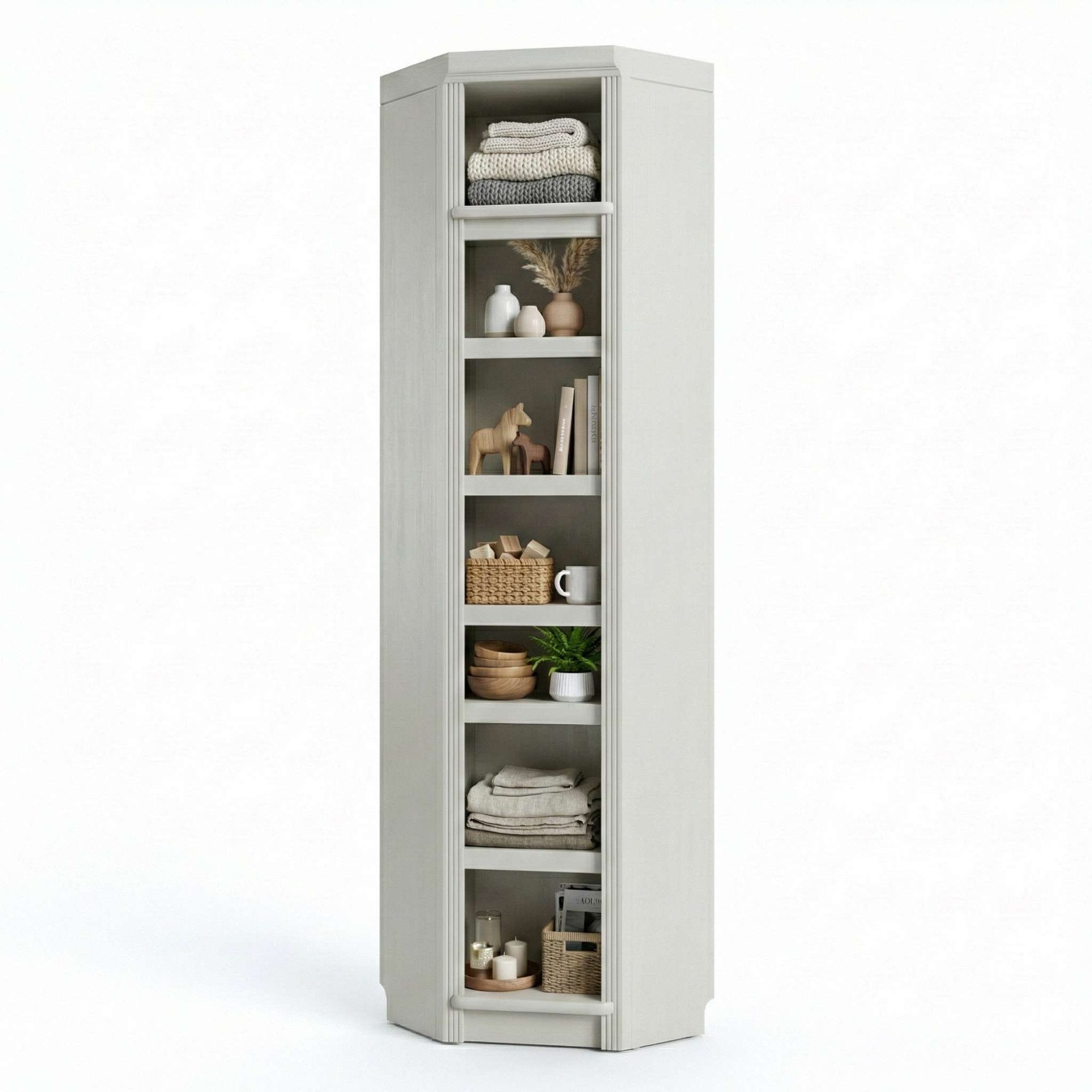 OTTO home Eckregal Soeren Regal Höhe 220 cm, massive Kiefer, FSC®-zertifiziert, passend für Regale Soeren mit einer Tiefe von 29 cm – Bild 5 von 5