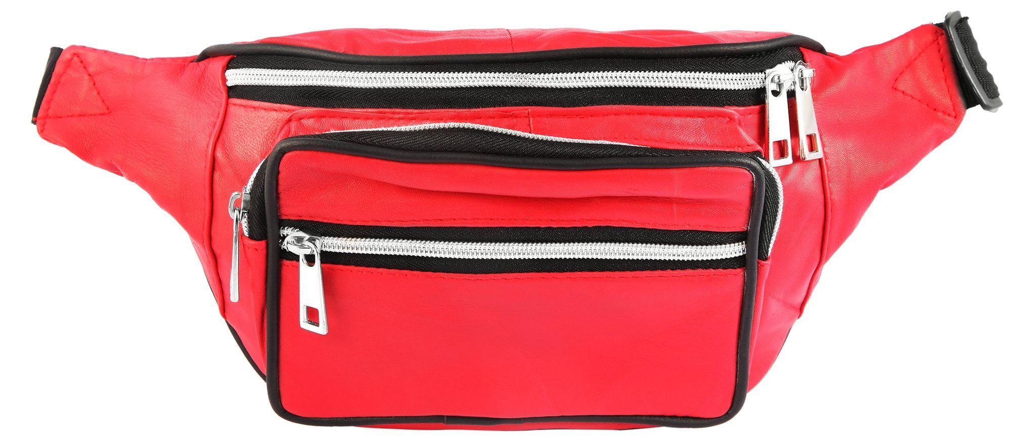 Bauchtasche Siham Unisex Gürteltasche Hüfttasche aus Echtleder