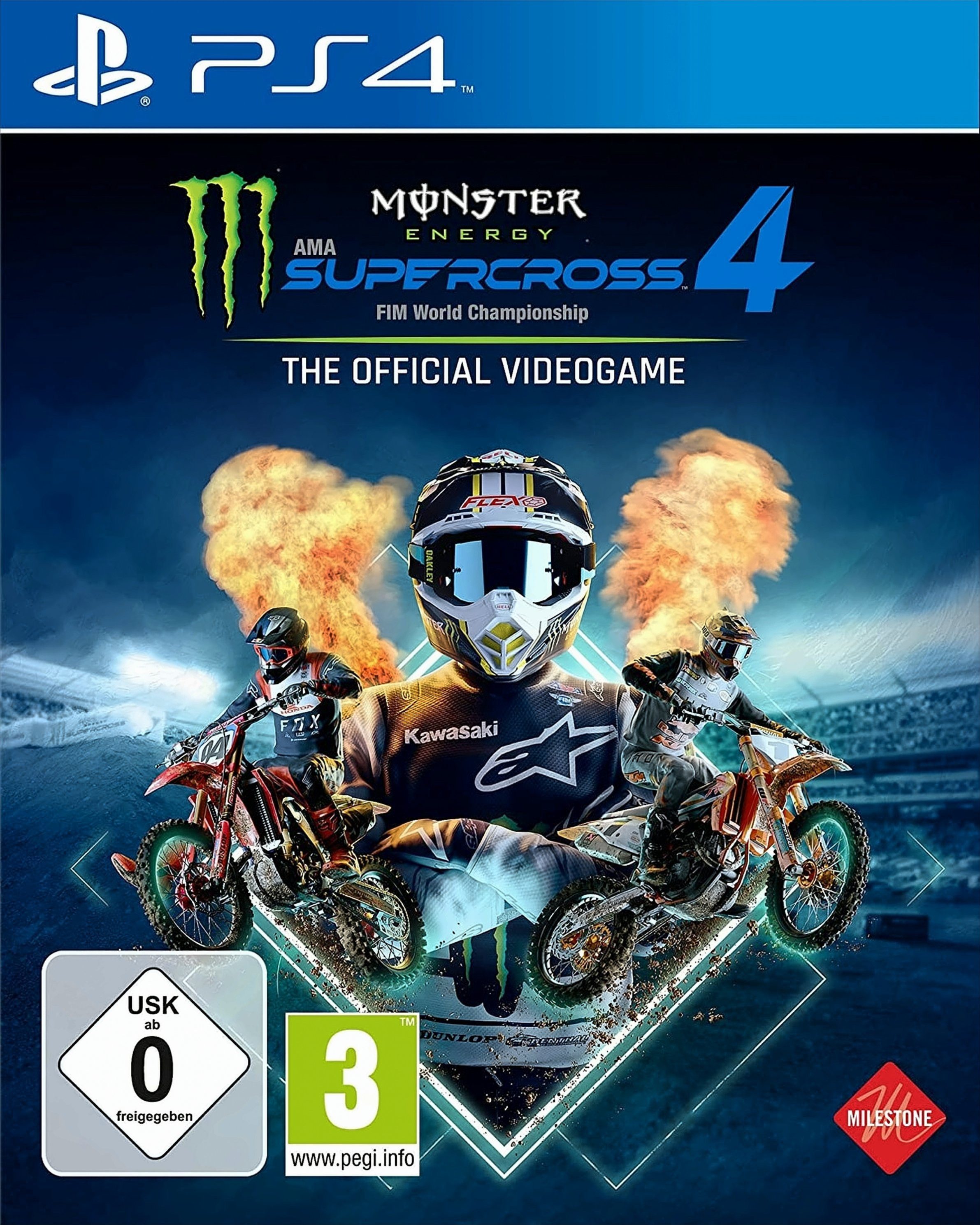 Monster Energy Supercross 4 Playstation 4