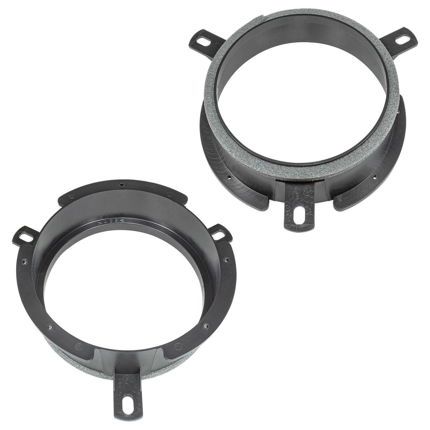 tomzz Audio Lautsprecherringe passt für Volvo C30 V40 S40 V50 S60 V60 V70 S80 XC60 Auto-Lautsprecher