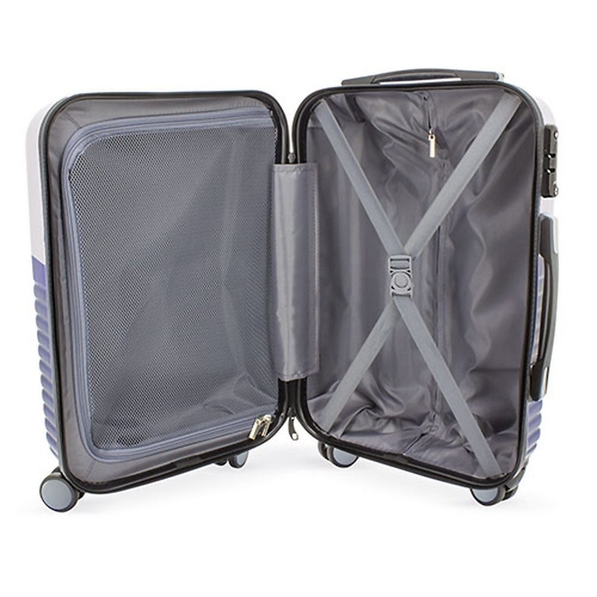 CN Club Nautico Hartschalen-Trolley Trolley "River Port" - grau