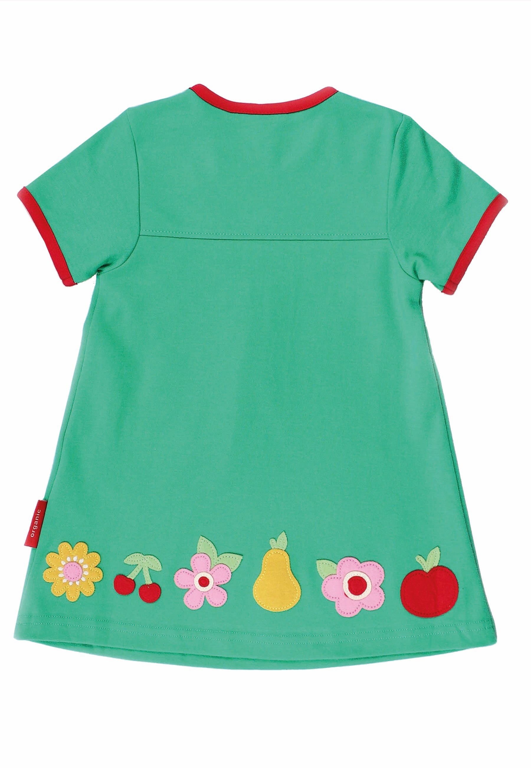 Kleid Applikation Toby mit Früchte Tiger Shirtkleid