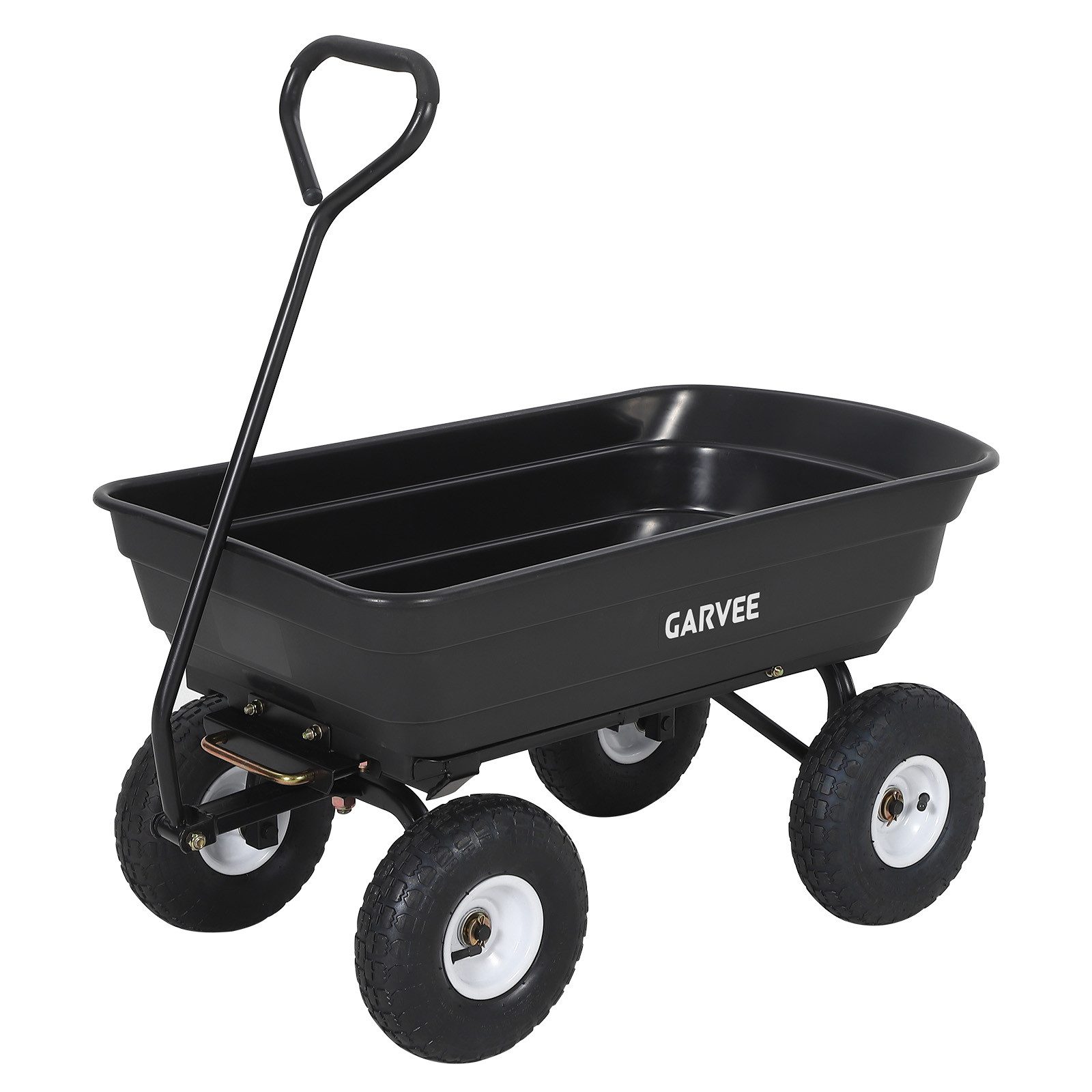 GarveeMore Spielzeug-Kipper Robuster Gartenkippwagen - 600 lb Garten-Kippwagen, Mehrzweckwagen