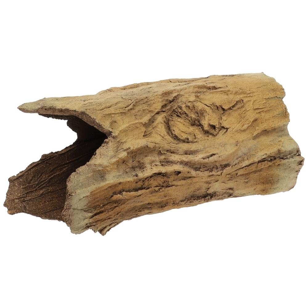 GarPet Aquariendeko Aquarium Deko XXL Baumstamm Ablaich Ton Höhle Röhre