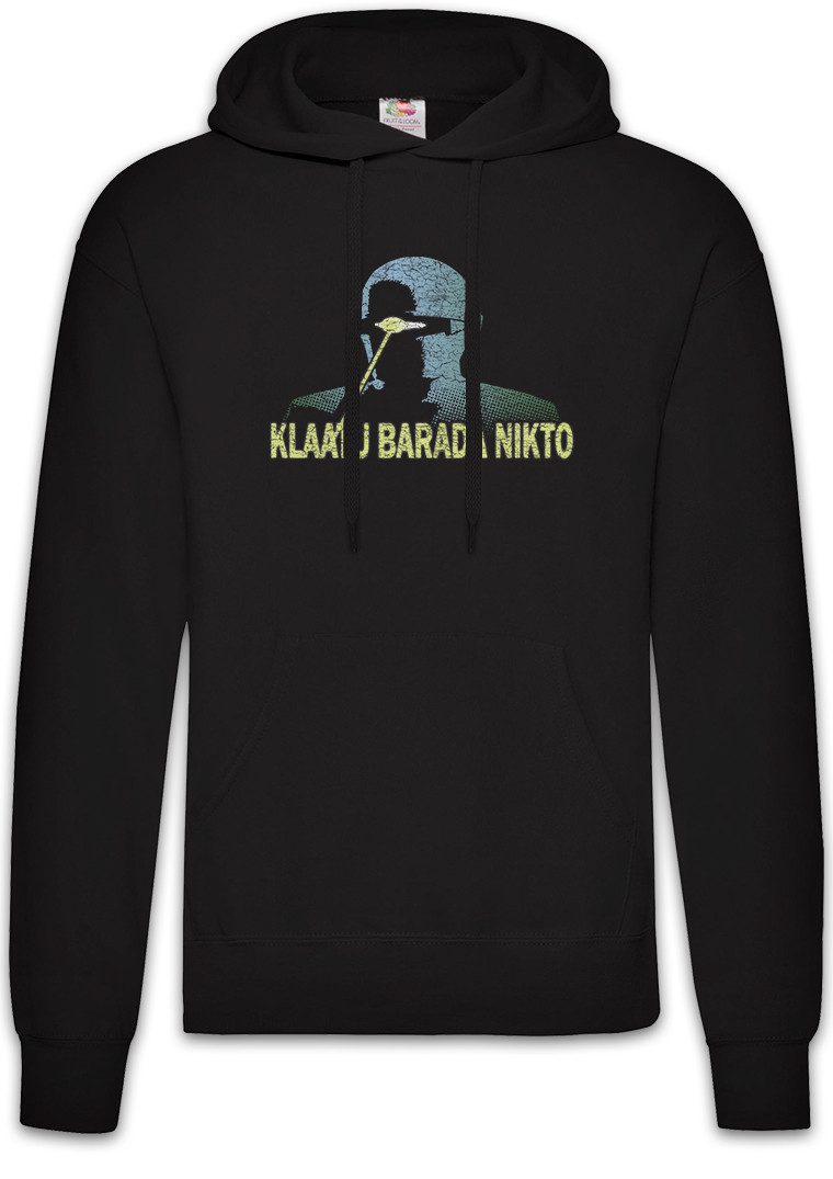 Hoodie Klaatu Barada Nikto Herren Hoodie The Day Der Tag An Dem Earth Stood