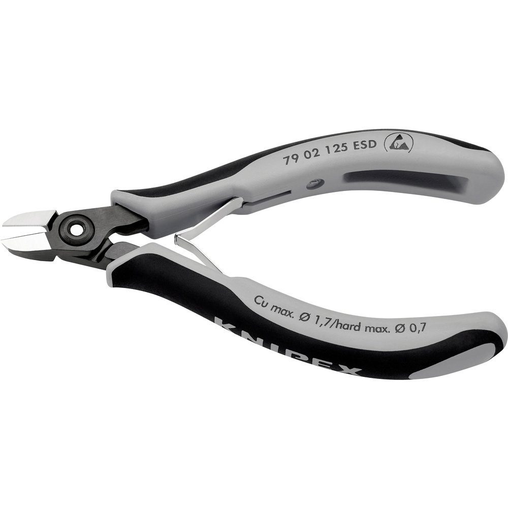 Thumbnail - Knipex Seitenschneider Knipex 79 02 125 ESD ESD Seitenschneider mit Facette 125 mm