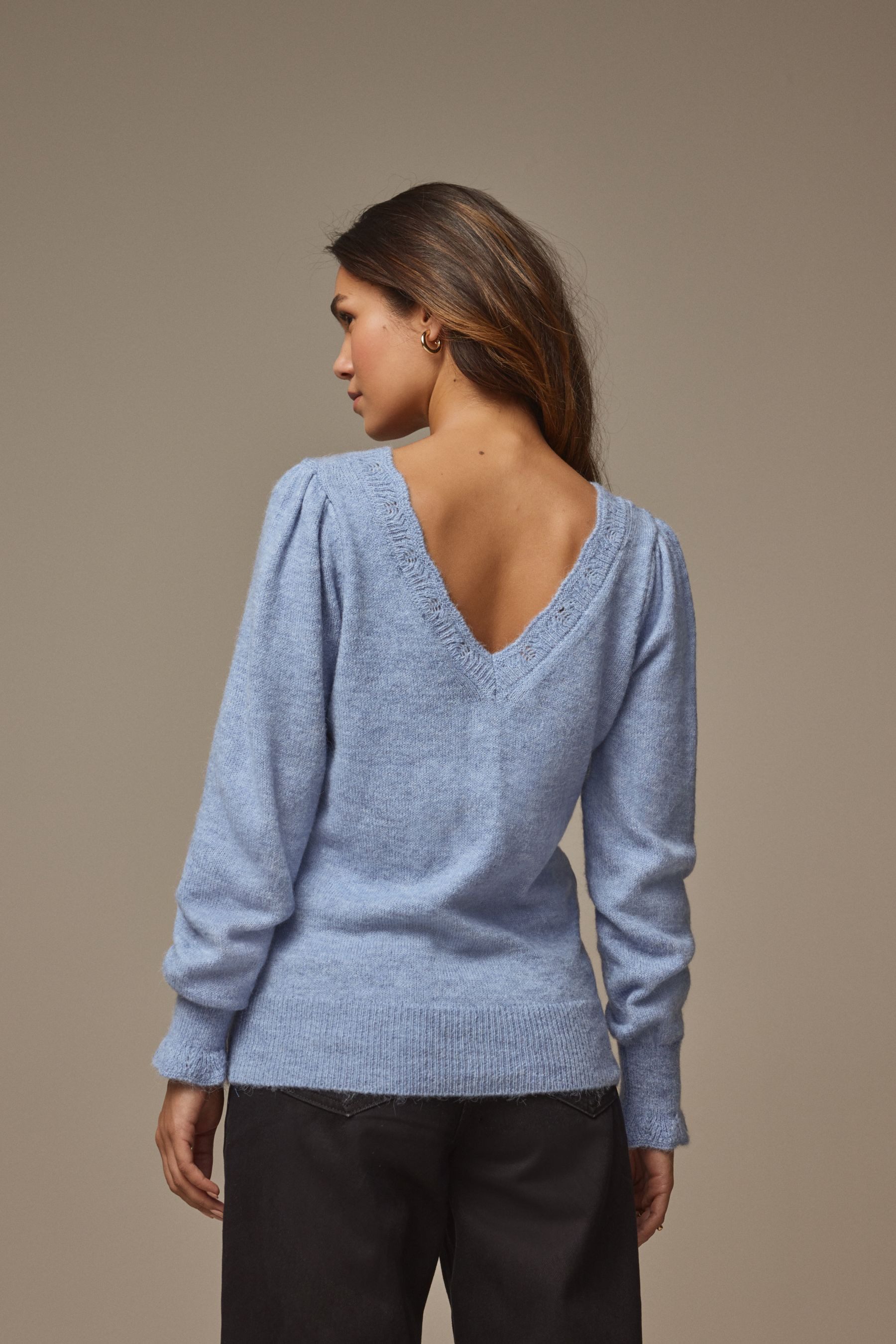 LAURA ASHLEY V-Ausschnitt-Pullover Laura Ashley V-Ausschnitt-Pullover, günstig online kaufen
