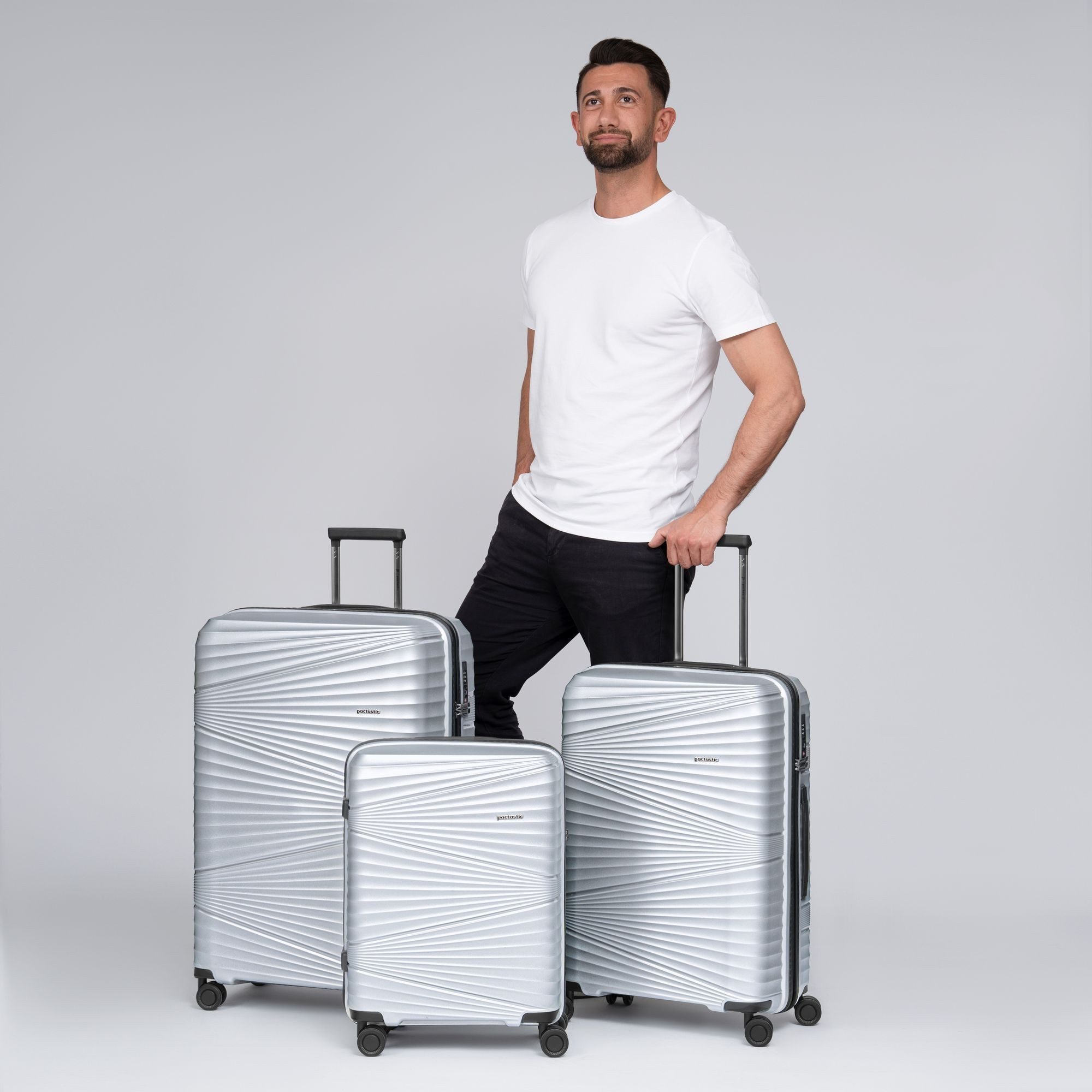 Pactastic Trolleyset Collection 02, 4 Rollen, günstig online kaufen