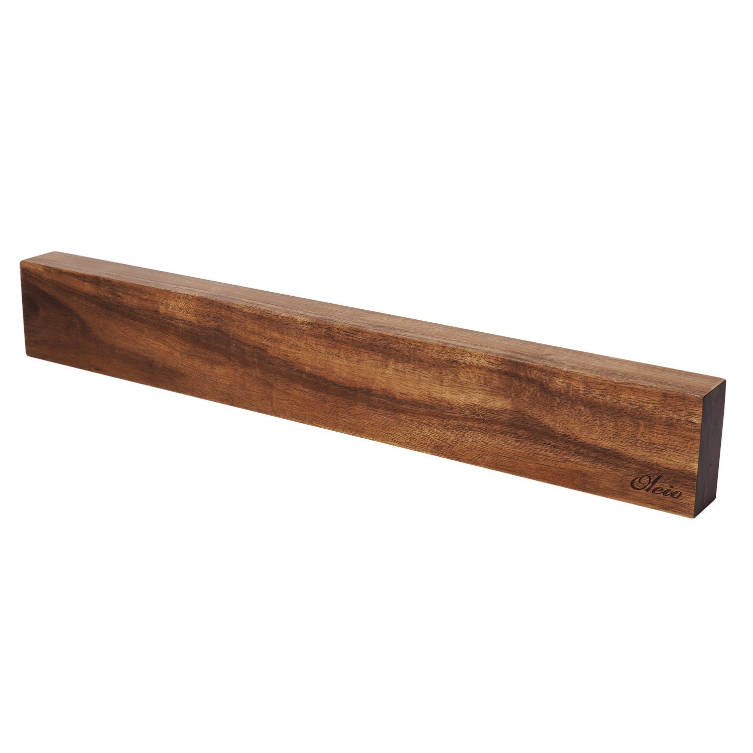 Oleio Wand-Magnet Messer-Leiste Oleio Magnetleiste Messerhalter aus Akazienholz XL - 50 x 7cm (1tlg), Wandmontage