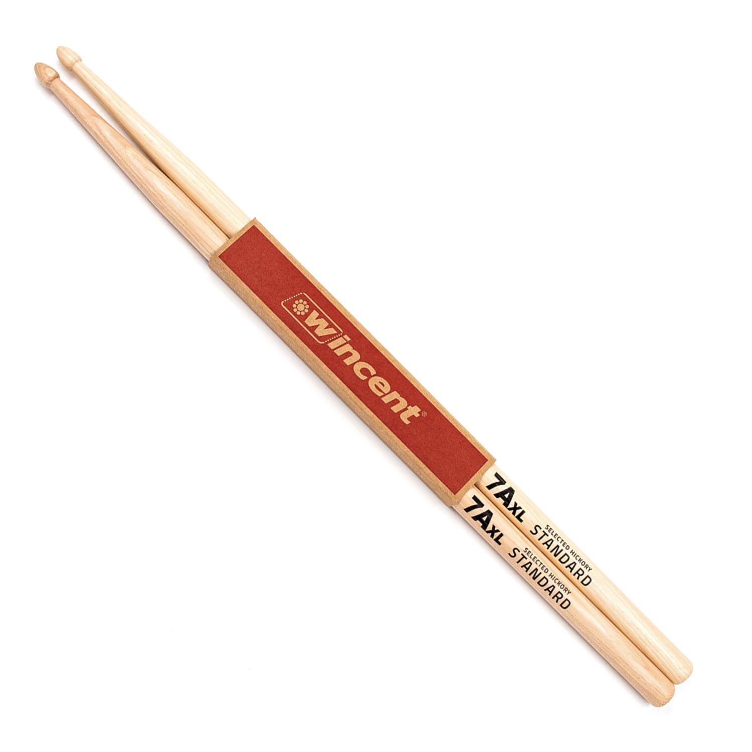 Schlagzeug Wincent Schlagzeugstöcke 7a XL Sticks Schlagzeugstöcke EXTRA LANG