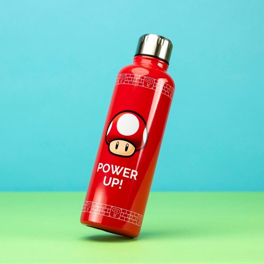 Paladone Super Mario Trinkflasche Power Up