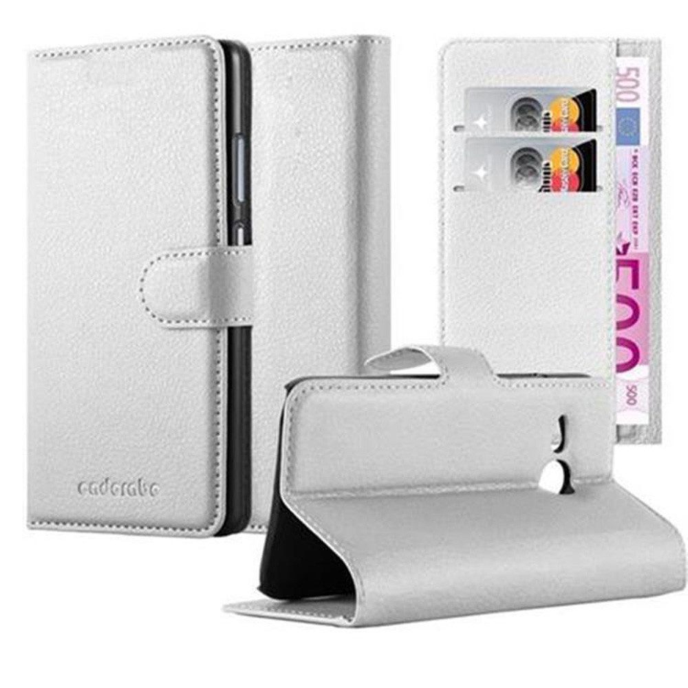 Cadorabo Handyhülle für HTC ONE M8 MINI Hülle HTC ONE M8 MINI, Hülle Schutzhülle mit Standfunktion, Kartenfach und Magnetverschluss
