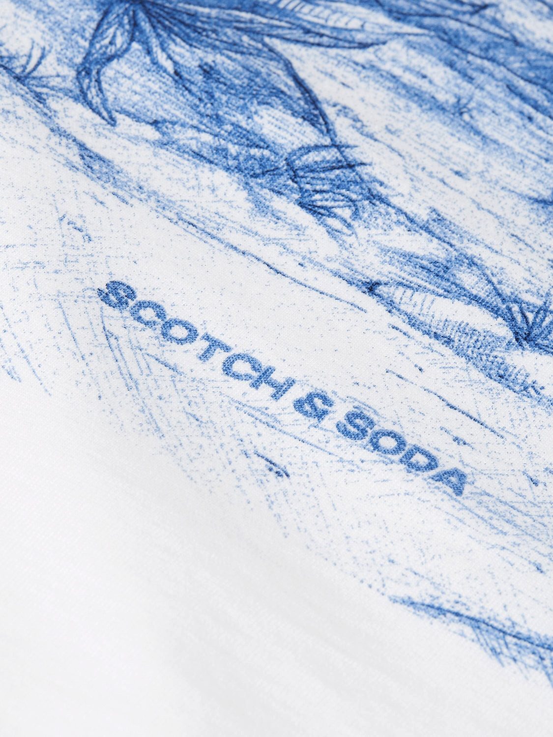 Scotch & Soda T-Shirt Scotch & Soda Kids T-Shirt „Midnight Desert“ – Bright White