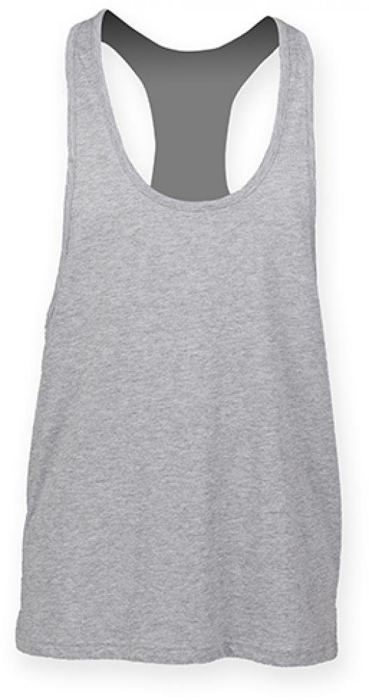 SF Men Trainingsshirt Herren Muscle Vest / Lang geschnitten günstig online kaufen