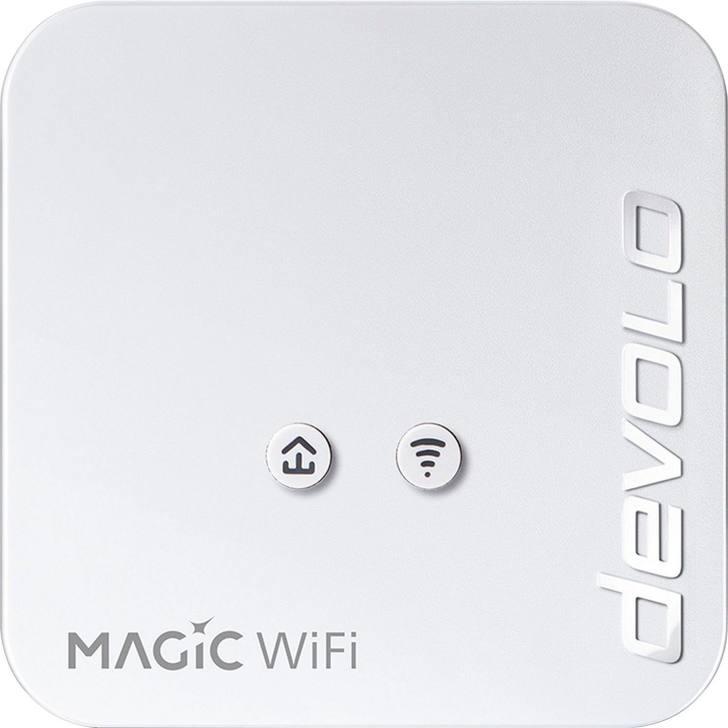 DEVOLO Magic 1 WiFi WLAN, LAN, WLAN-Repeater Mesh) Ergänzung (1200Mbit, mini 1x + Powerline
