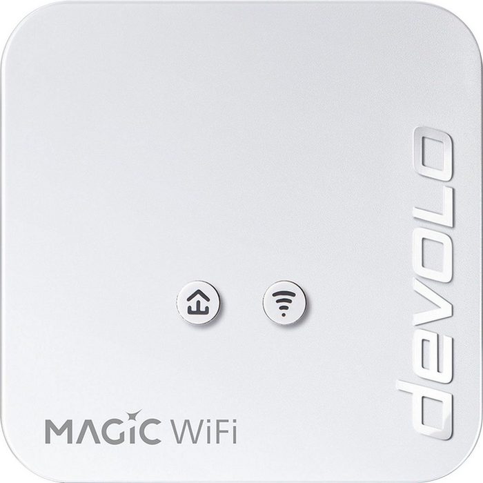 DEVOLO Magic 1 WiFi mini Ergänzung (1200Mbit Powerline + WLAN 1x LAN Mesh) WLAN-Repeater
