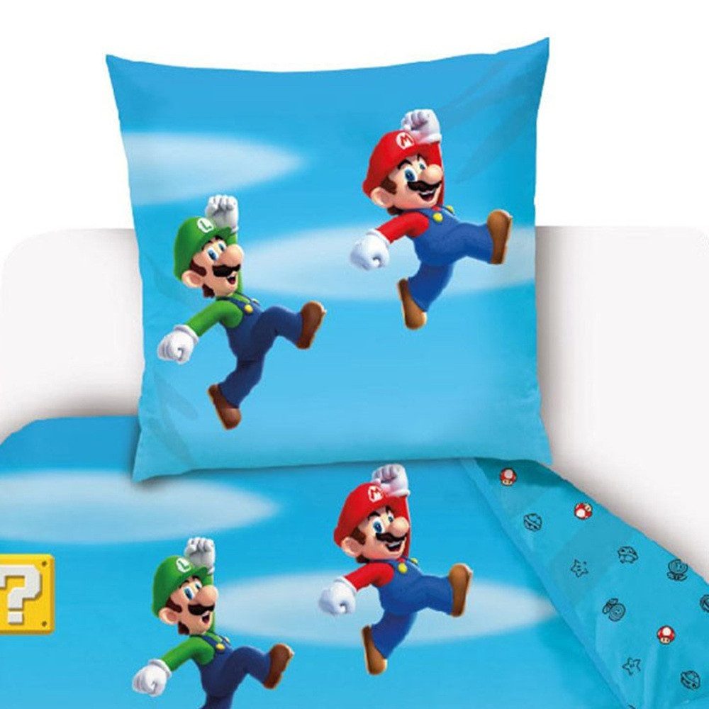 Super Mario Bettwäsche Super Mario Level günstig online kaufen