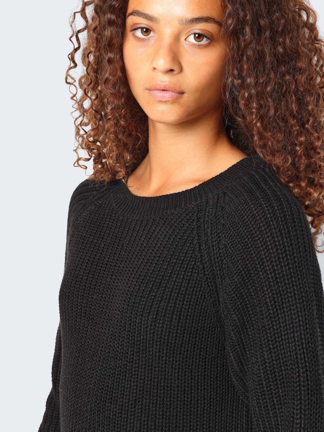 Noisy may Strickkleid NMSIESTA L/S O-NECK günstig online kaufen