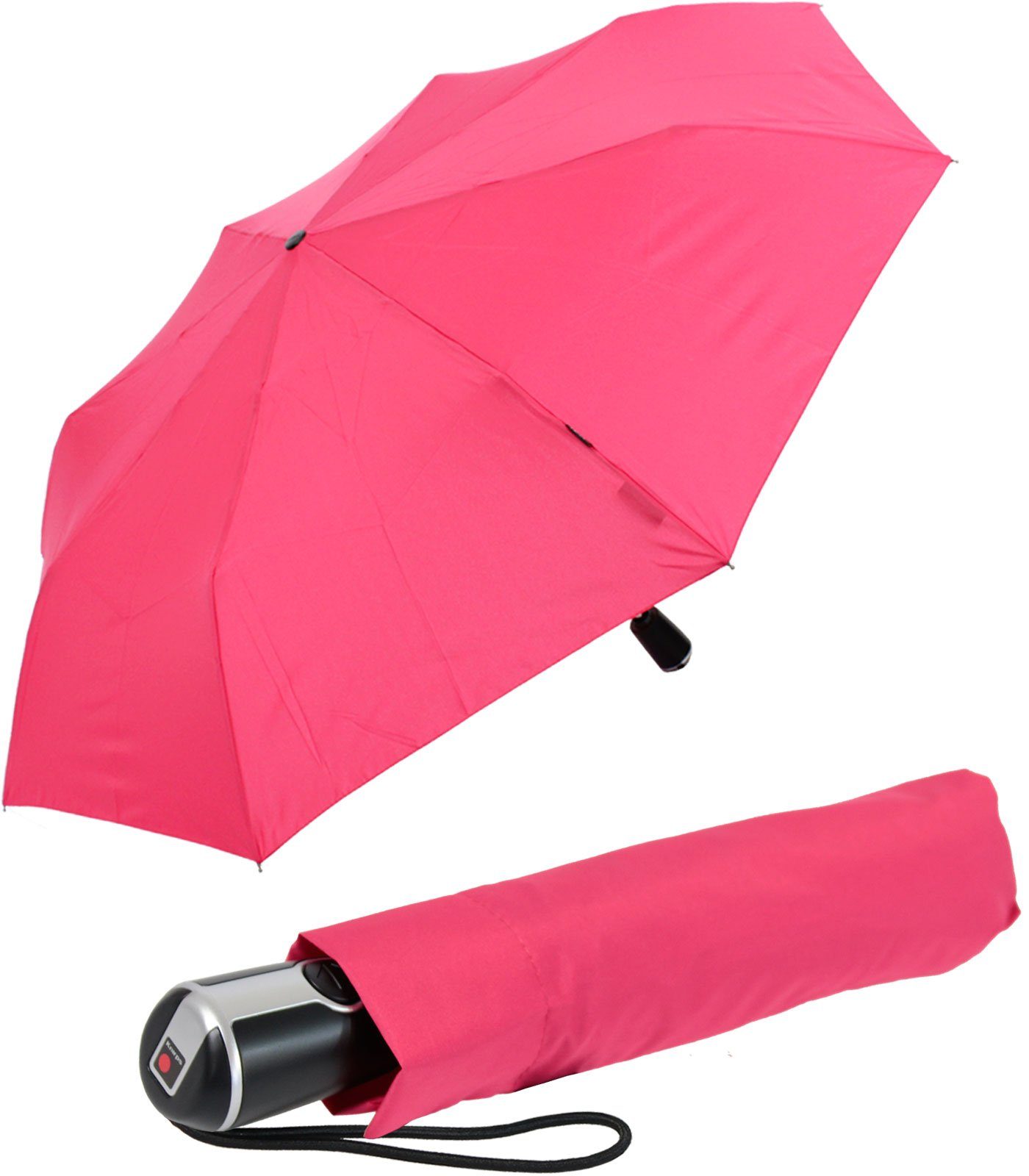 Knirps® Taschenregenschirm großer Schirm mit Auf-Zu-Automatik für Damen, de günstig online kaufen