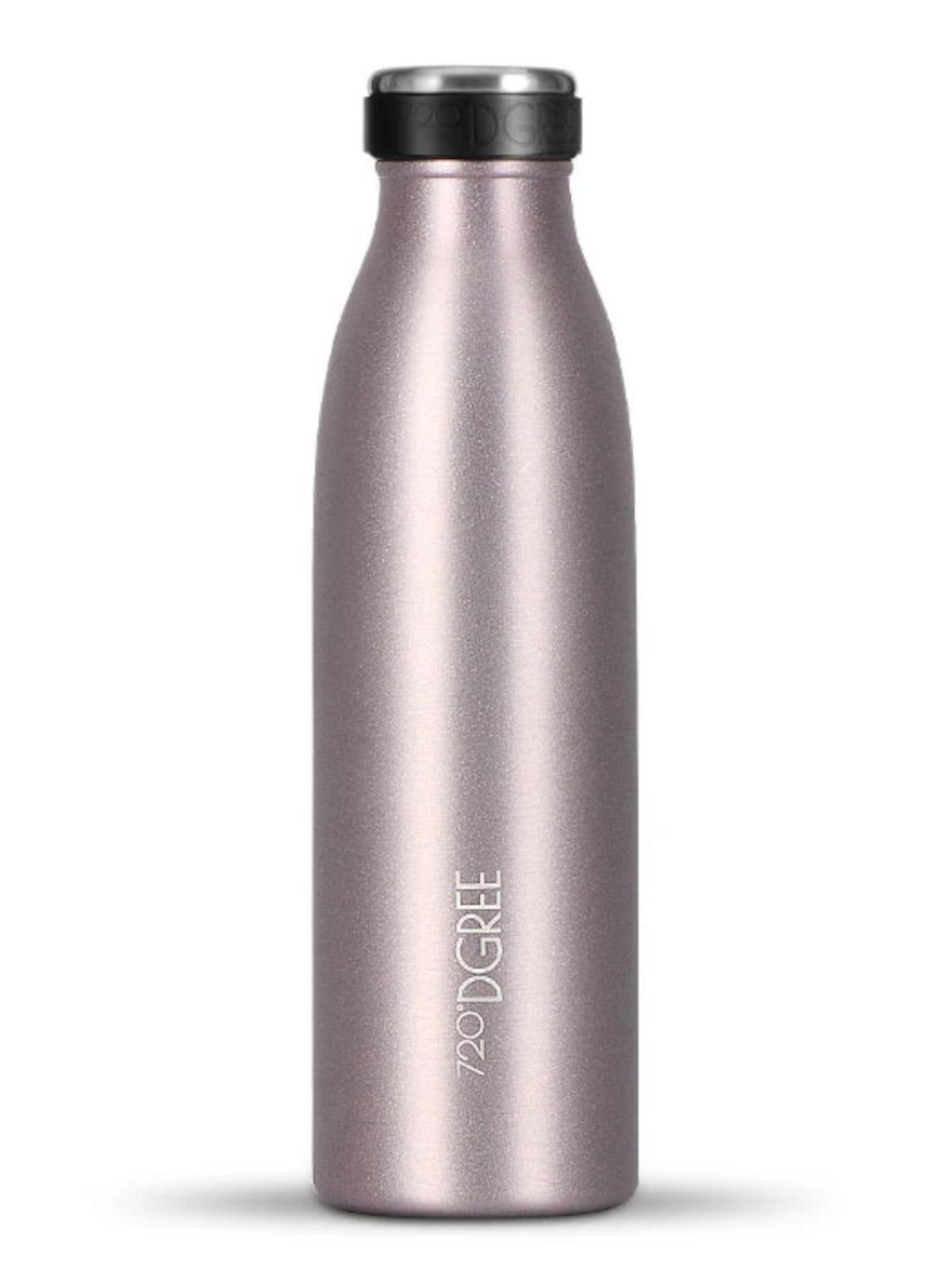 720°DGREE Trinkflasche Isolier Trinkflasche milkyBottle Edelstahl mauve 0,5l
