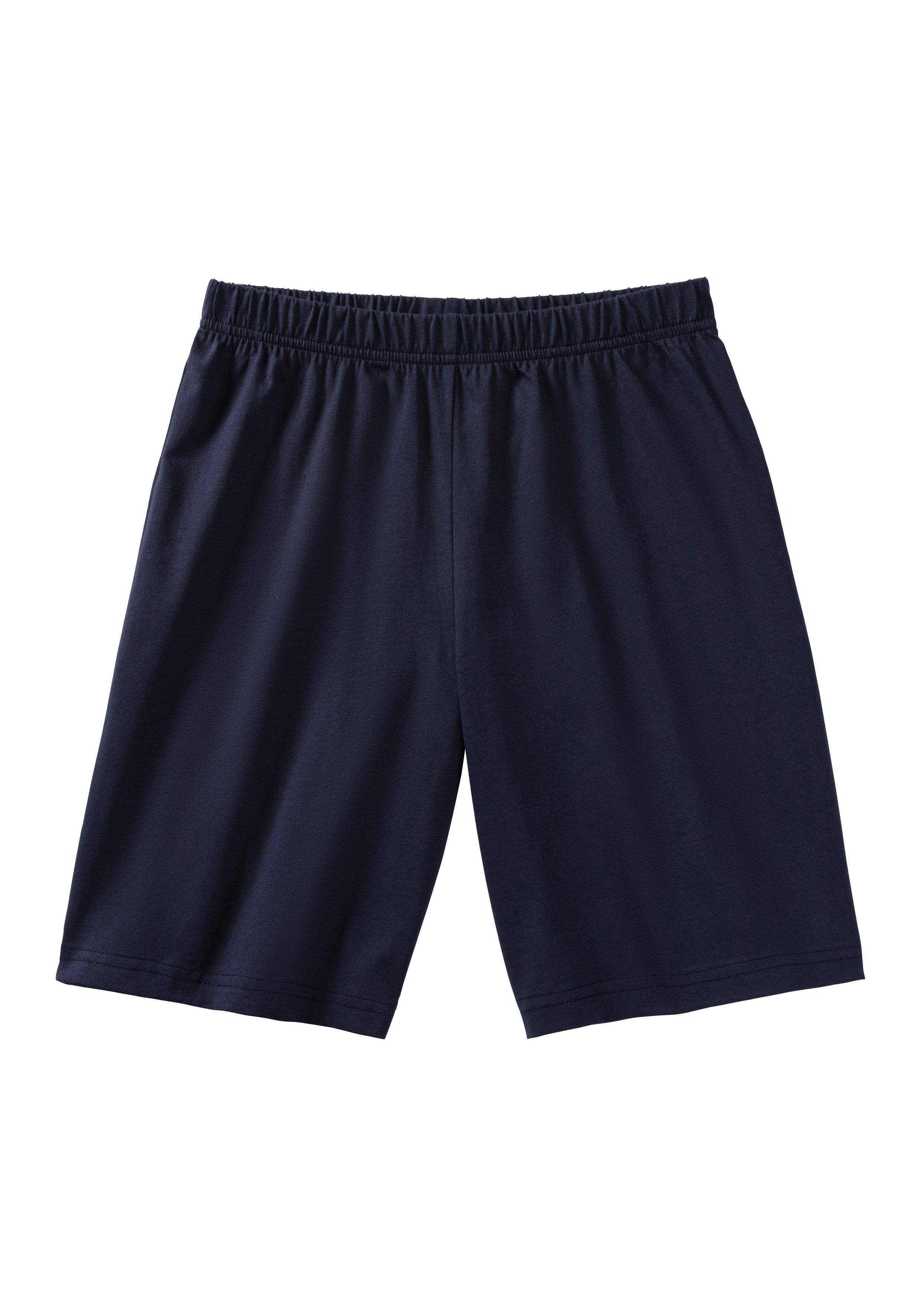 AUTHENTIC LE JOGGER Pyjama (2 tlg., 1 Stück) Schlafanzug für Jungs mit großem College-Print vorn