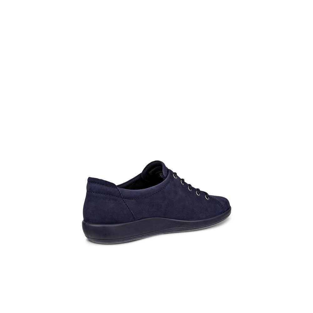 Ecco Ecco - 206503/12303 - ECCO Soft 2.0 W Lace up LEA - Blau Schnürschuh günstig online kaufen
