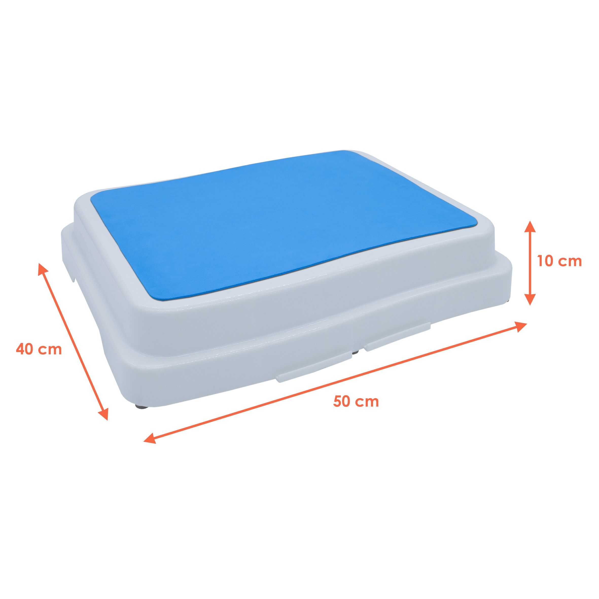 Spetebo Tritthocker Trittstufe stapelbar weiß - 50 x 40 cm (Set, 1 St., 1er günstig online kaufen