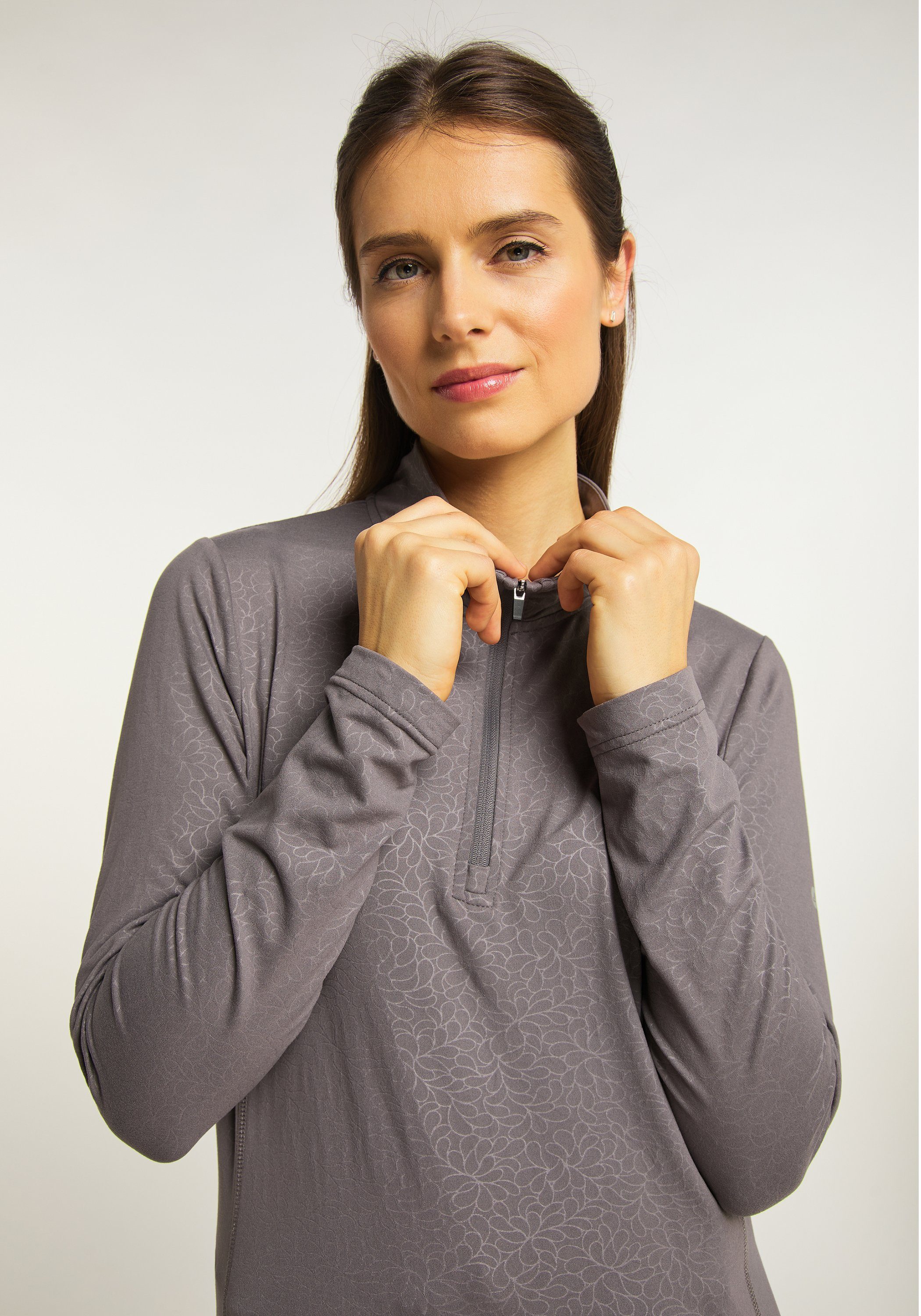Joy FRANCA soft taupe Sweatshirt Zip-Shirt Sportswear