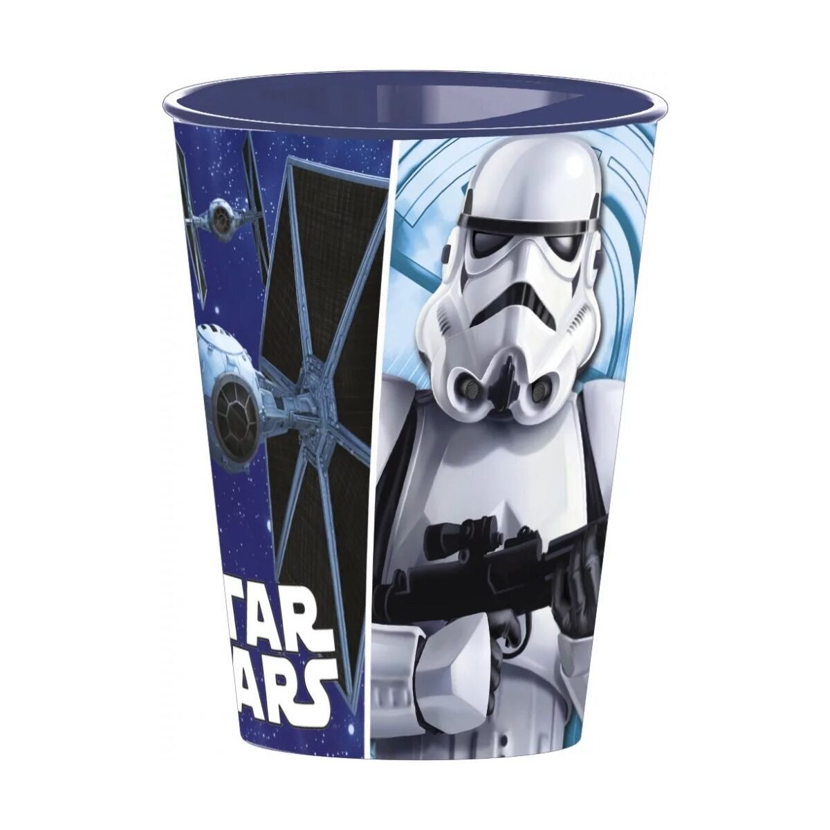 Star Wars Trinkflasche Star Wars Becher, Kunststoff 260 ml