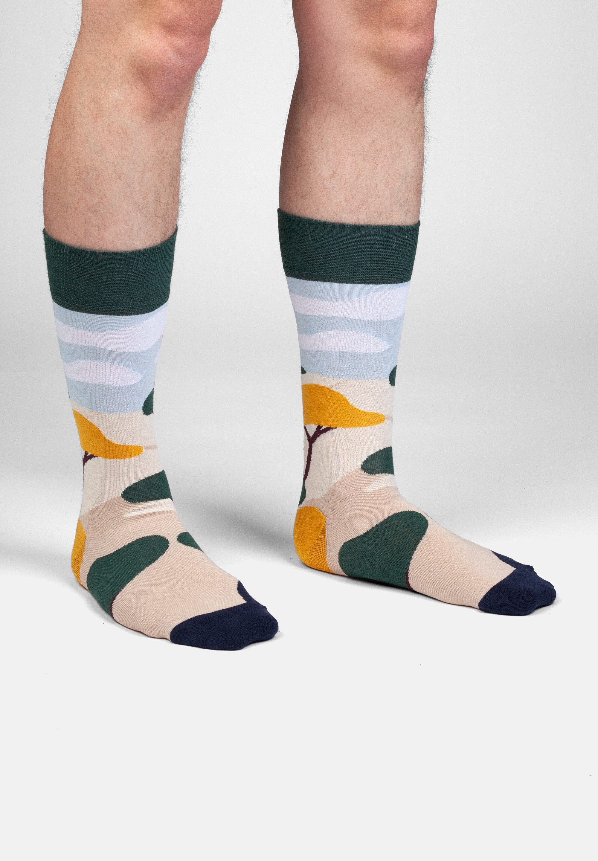 DillySocks Basicsocken Prairie Diary Aus Baumwolle & recyceltem Polyamid