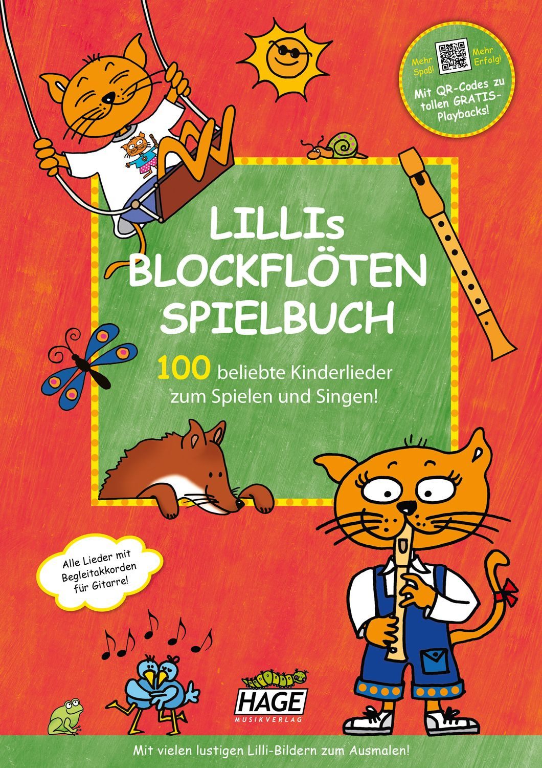 Lillis Blockflöten Spielbuch / diverse, 100 beliebte Kinderlieder zum Spielen und Singen!