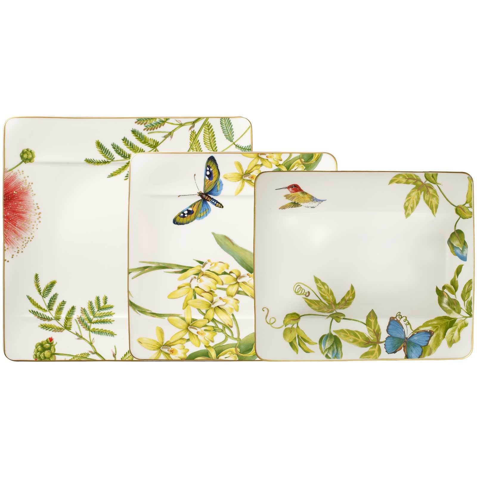 Villeroy & Boch Kombiservice Amazonia Tafelservice 18er Set (18-tlg), Porzellan