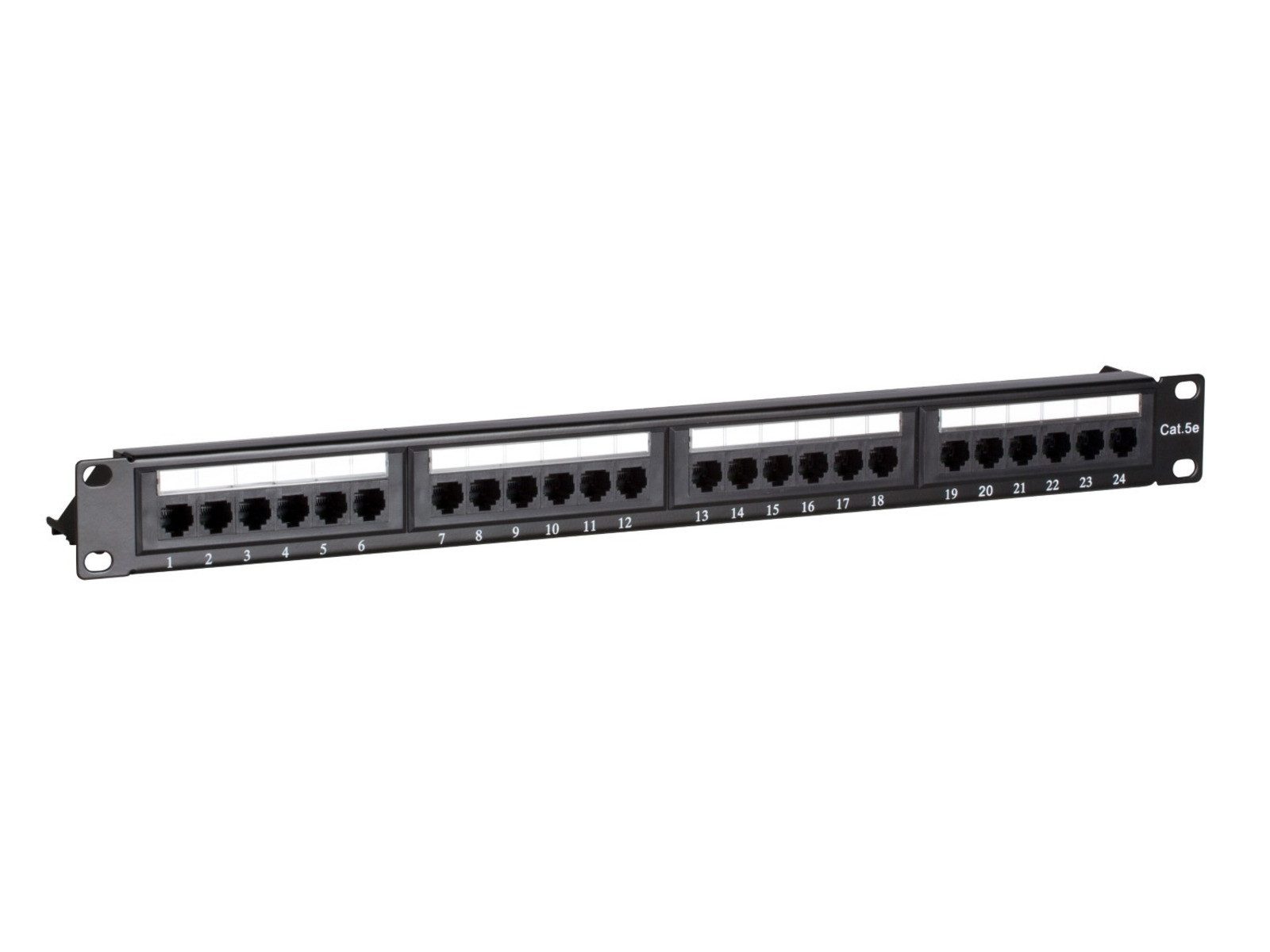 Serverschrank Patchpanel 19" CAT5e UTP - 24 ports